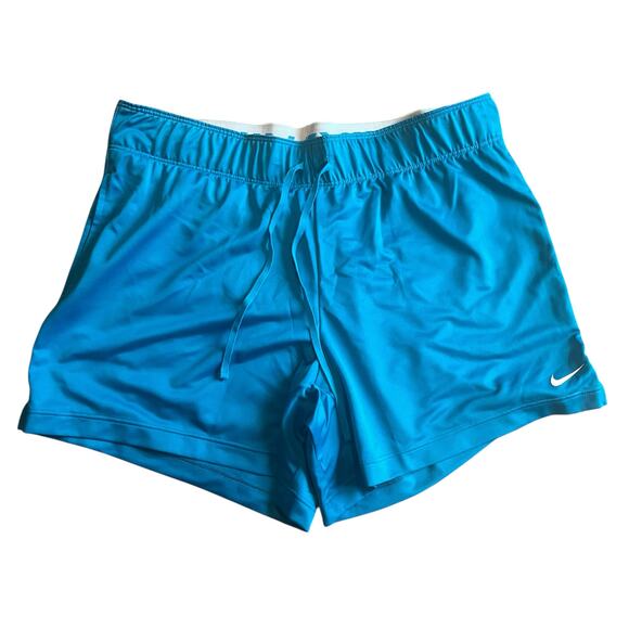 Nike Pants - NWT! Nike Women's Dri-Fit Attack Training Shorts Blue Size Medium